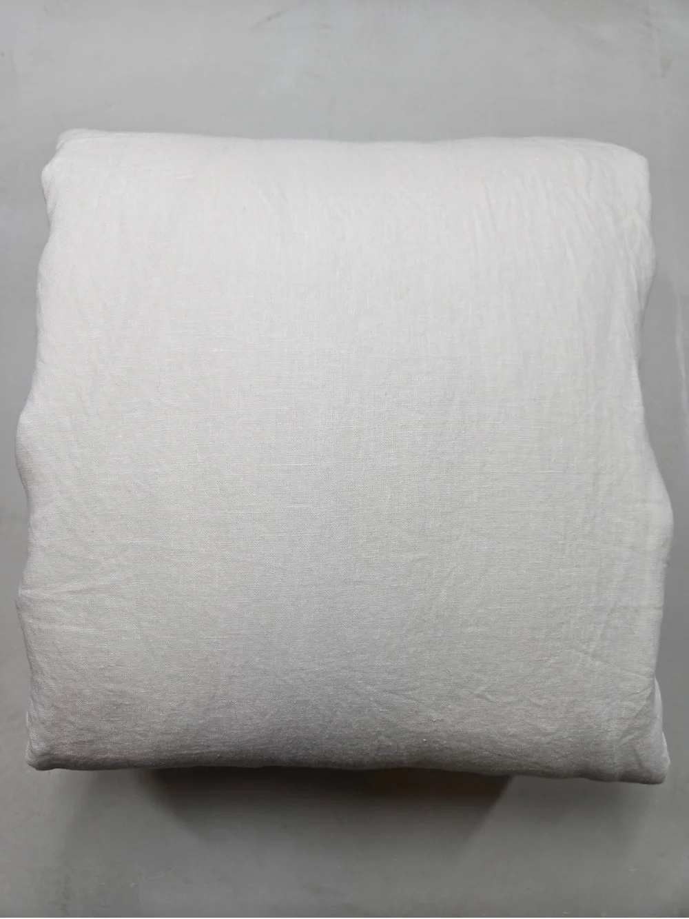 QUINCE European Linen Sheet Set King Ivory White 0562